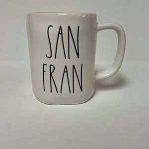 Rae Dunn San Francisco Double Sided Coffee Mug